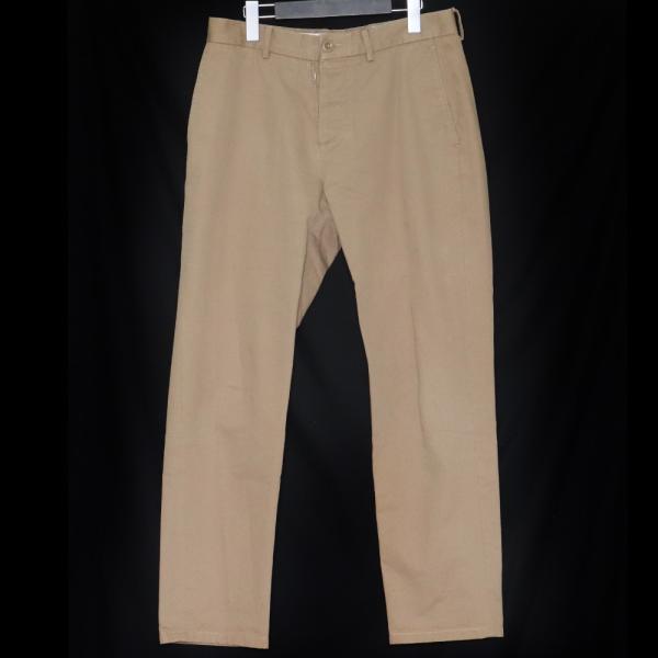 マルジェラ ここのえ期 ベージュ ワイドレッグ チノパン