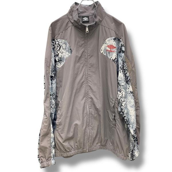 UMBRO × 9090 Tech Nylon Jacket XLサイズ グレー NN1906 アンブロ