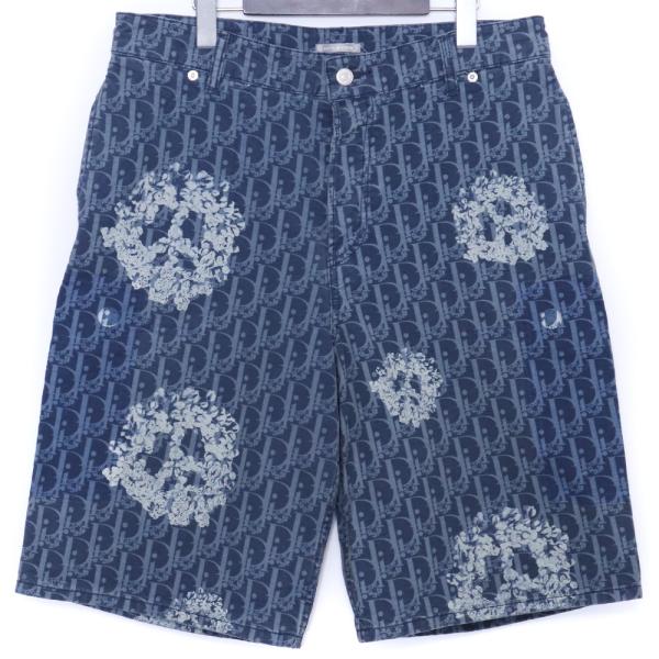 DIOR × DENIM TEARS BERMUDA SHORTS サイズ46 インディゴ 393D189BY528