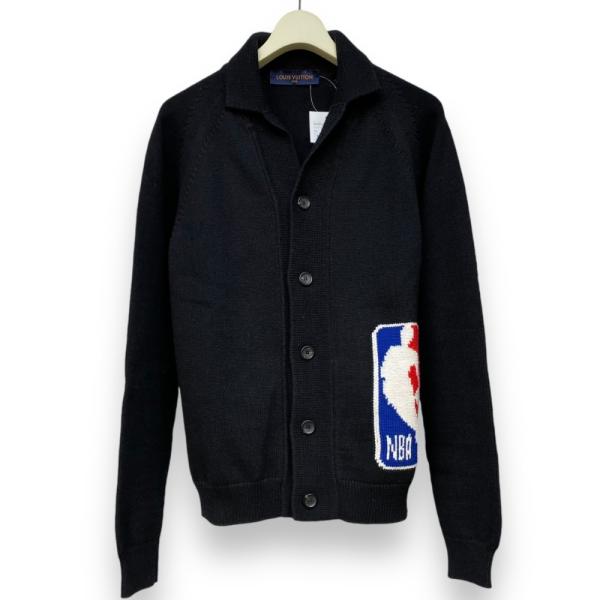 LOUIS VUITTON × NBA 21SS ジャイアントモノグラムロゴカーディガン S