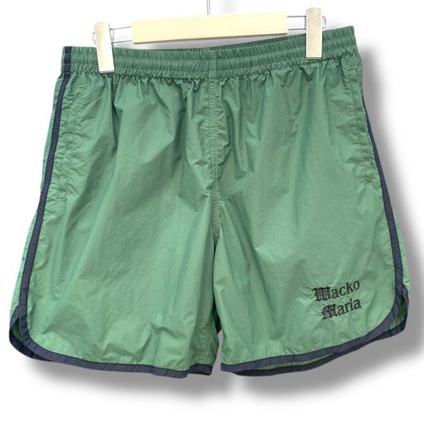 WACKO MARIA アスレチックショーツ S WACKO MARIA/ATHLETIC SHORTS（BLACK）［アスレチックショーツ
