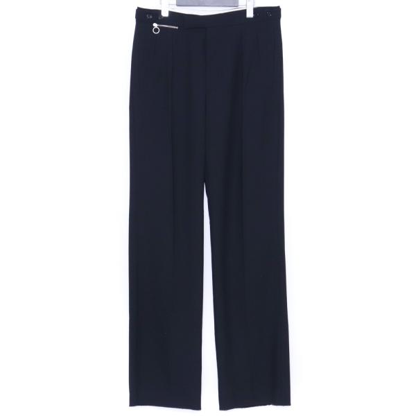 RAF SIMONS Wide-Leg Pants サイズ46 ブラック 202-343C ラフシモンズ
