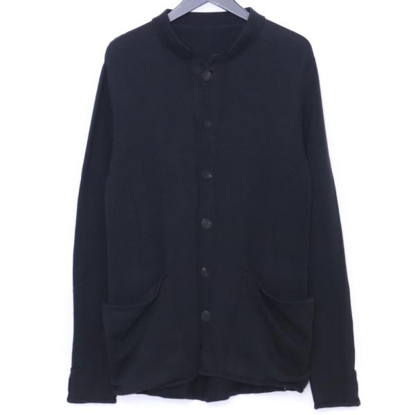 INCARNATION SUMMER KNIT CARDIGAN PIECE DYED K91N XSサイズ ブラック 