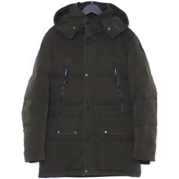C.P COMPANY ゴーグルダウンジャケット サイズ48 カーキ 80C7711