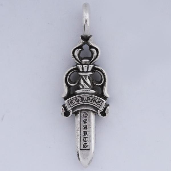 CHROME HEARTS ダブルダガーペンダント シルバー クロムハーツ