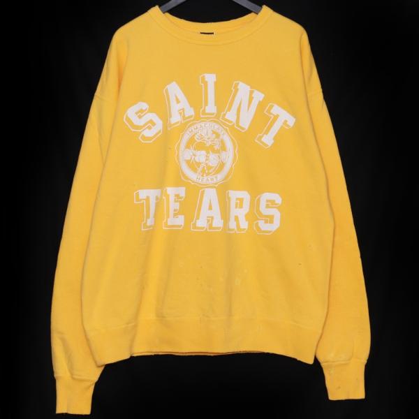 SAINT MICHAEL × DENIM TEARS STT_SWT SH_STTRS LG/YLW XLサイズ SAINT MICHAEL × DENIM TEARS STT_SWT SH_STTRS LG/YLW XLサイズ
