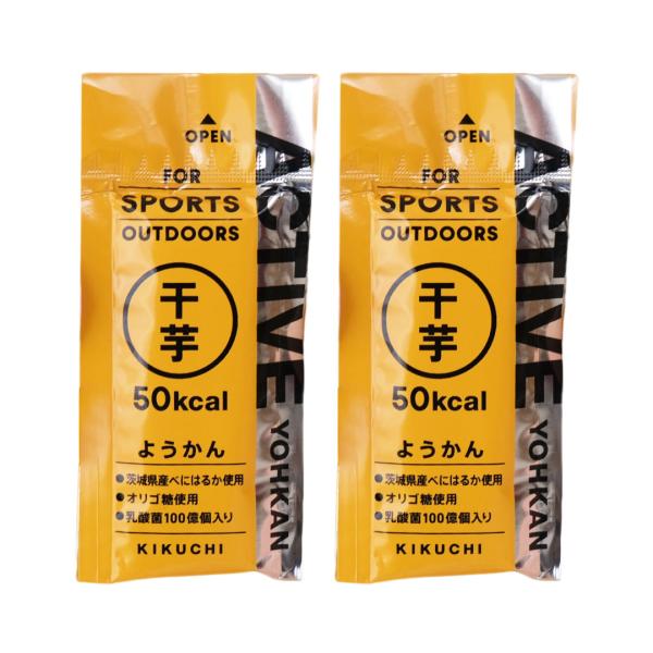 ACTIVE YOHKAN アクティブようかん 干芋 羊羹 ようかん (2個セット) ミニサイズ 一口サイズ 防災 アウトドア トラベル お中元