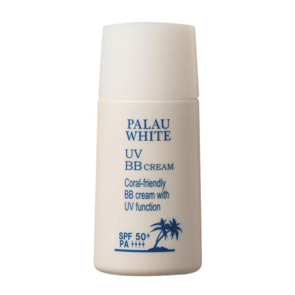 パラオホワイト UV BBクリーム 30g【SPF50+ PA++++】日焼け止め ノンケミカル 紫外線吸収剤フリー 敏感肌 リーフセーフ 日本製