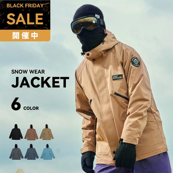 ACTLEIS スキーウェア スノーボードウェア ジャケット メンズ 上