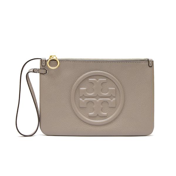 TORY BURCH（トリーバーチ） ポーチ グレーヘロン PERRY BOMBE WRISLET