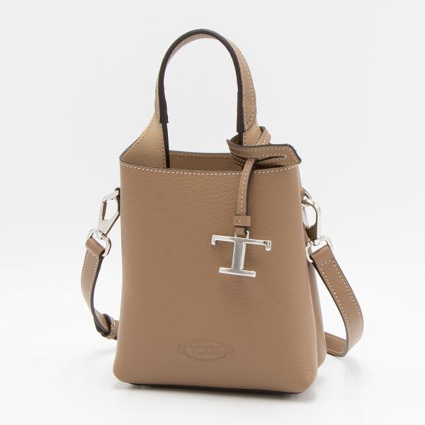 TOD'S DIバッグ トートバッグ マホガニー 2WAY ブラウン