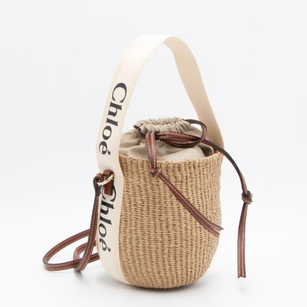 Chloe（クロエ） スモールバスケットバッグ WOODY ウッディー フェア