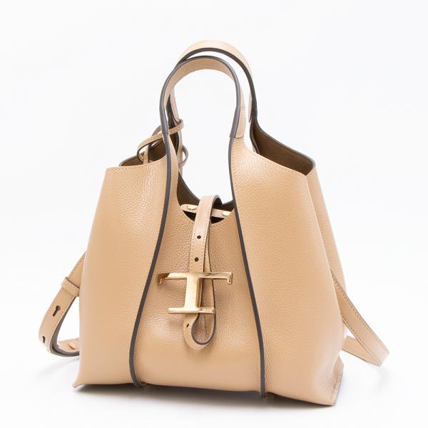 TOD'S トッズ ハンドバッグ トートバッグ レザー レディース　ベージュ トッズ TOD'S TODS トートバッグ XBWTSBA0200Q8E レザー ポーチ
