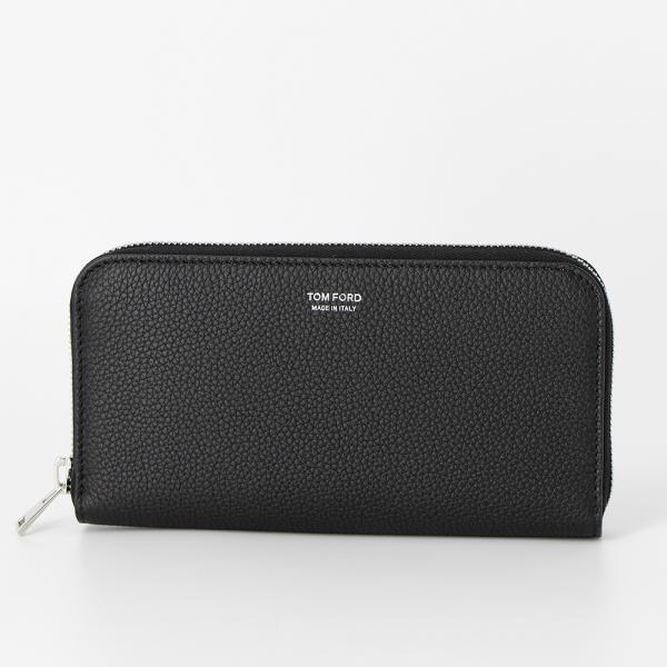 TOM FORD（トムフォード） ラウンドファスナー長財布 ブラック Y0241