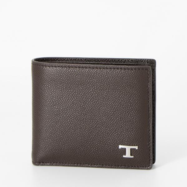 TOD'S（トッズ） TOD'S 2つ折り財布(小銭入れ付き) ブラウン