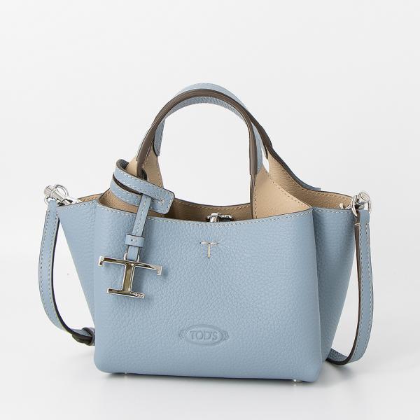 TOD'S（トッズ） トートバッグ(2WAY仕様) マイクロ Tタイムレス ライト
