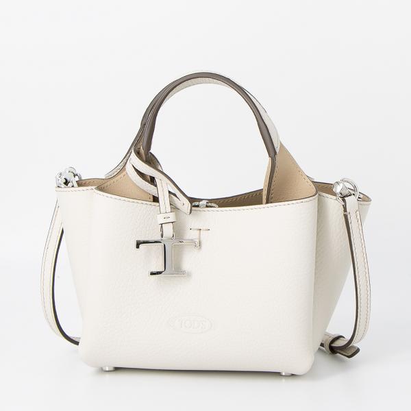 TOD'S（トッズ） トートバッグ(2WAY仕様) マイクロ Tタイムレス
