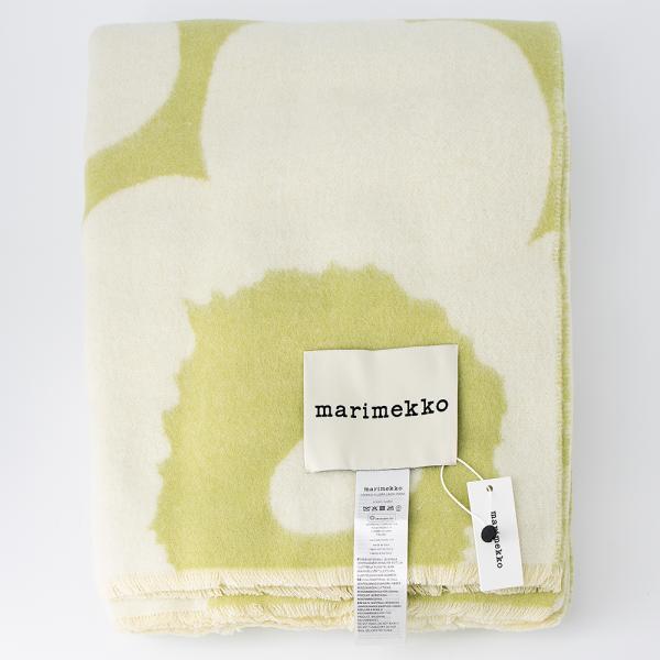 マリメッコ　新品　Unikko ウニッコ　ブランケット marimekko（マリメッコ） 【クーポン有り】マリメッコ ブランケット