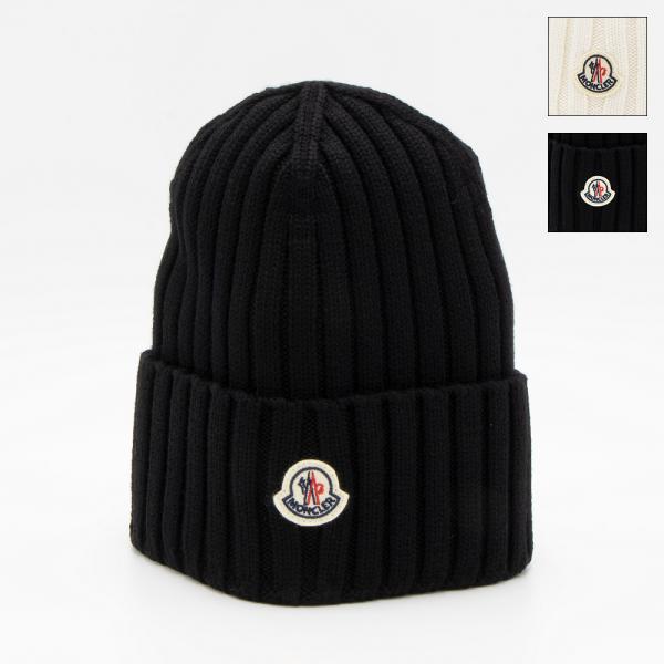 MONCLER（モンクレール） ニットキャップ リブ編み 3B000 36 A9327