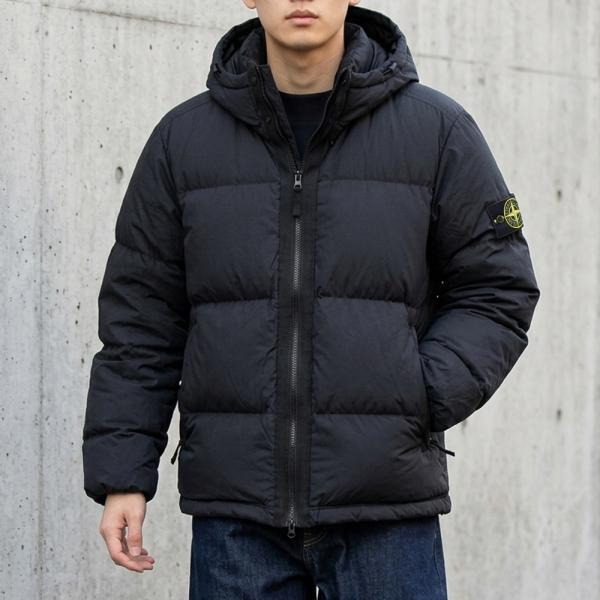 ストーンアイランド STONE ISLAND ダウンジャケット MATT RIPSTOP CORDURA ADVANCED FABRICS 4100013 S0483 V0029 BLACK