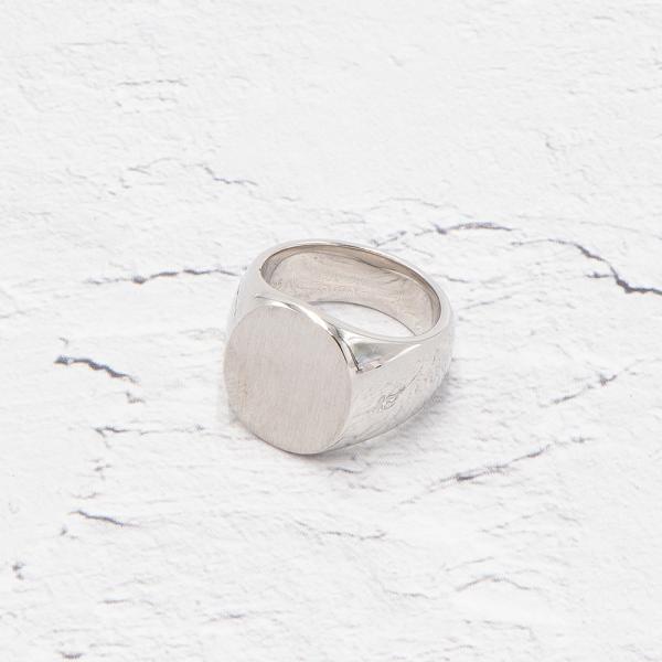 TOM WOOD（トムウッド） リング シルバー オーバルサテン Oval Satin