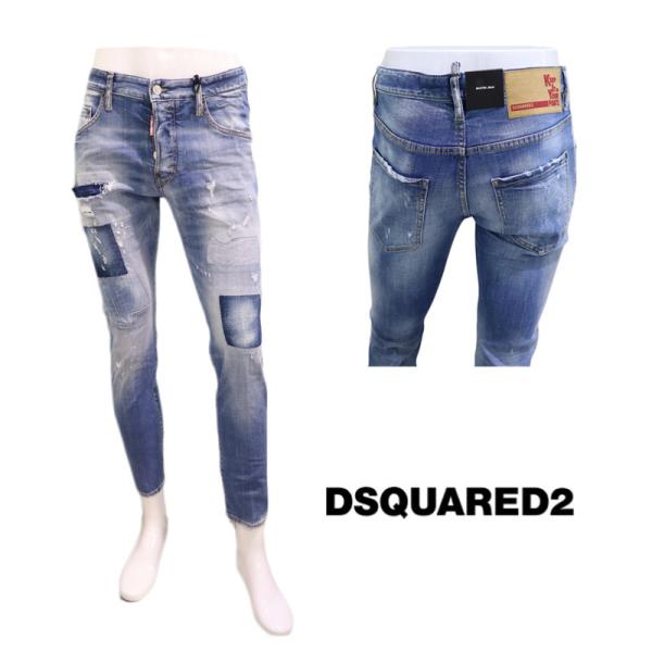 DSQUARED2 ディースクエアード dsq D2 スケーター デニム DSQUARED2 ディースクエアード dsq D2 スケーター デニム