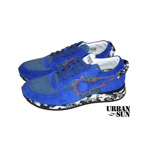 URBAN SUN アーバンサン ANDRE 121 スニーカー/ブルーデニム URBAN SUN（アーバンサン） スニーカー メンズ スニーカー シューズ