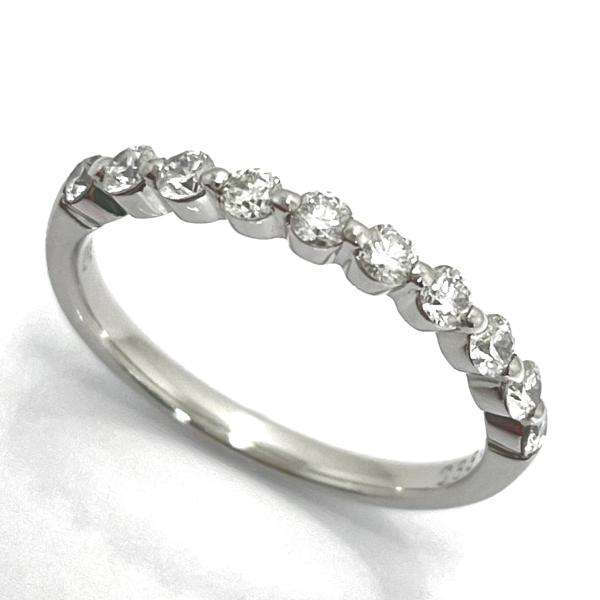 ご依頼品の為購入不可です。美品　ヴァンドーム青山　pt950ハーフエタニティ ヴァンドーム青山 Pt950 ハーフエタニティダイヤモンドリング 8