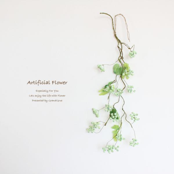 リース ベリー グリーン 観葉植物 壁掛け グリーンリース スワッグ おしゃれ 玄関ドア 送料無料 アーティフィシャルフラワー 造花