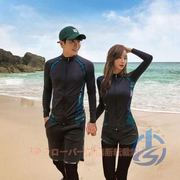 ショートパンツ タンキニ レギンス パンツ 水着 レディース メンズ 体型カバー ioso 長袖 5点 3点セット 夏得クーポンで水着 ラッシュガード 日焼け対策