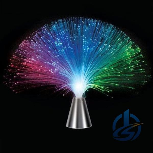 光る ファイバーライト 2個セット 光ファイバーライト シルバー台座 ioso ファイバーツリー クリスマス 円錐型 ＬＥＤ 光ファイバーイルミネーション