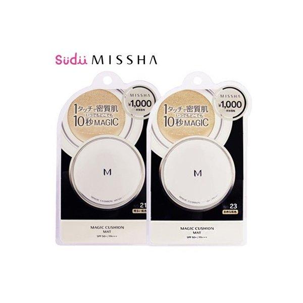 Missha ミシャ M クッションファンデーション マット Magic Cushion Mat Spf50 Pa ミシャ クッションファンデ Missha Mat Sudii 通販 Yahoo ショッピング