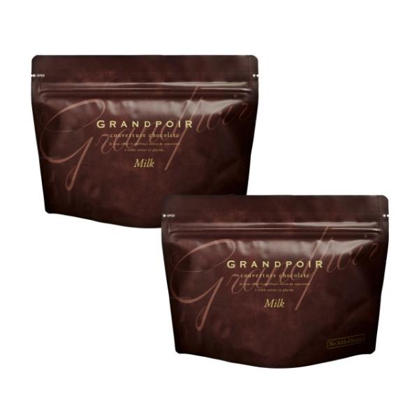 グランポワール 砂糖不使用・糖質カット チョコレート ミルク (カカオ分61%) 1袋12粒入 (美味しい糖質制限ヘルシーチョコレート)｜grandpoir0