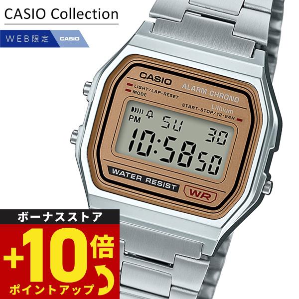 【カシオ コレクション CASIO Collection オンライン限定モデル デジタル 腕時計 A158WEA-9JH 定番ウオッチとして活躍するシンプルなデジタルウオッチです。日付・曜日表示やアラーム、ストップウオッチなど便利な機能が搭...
