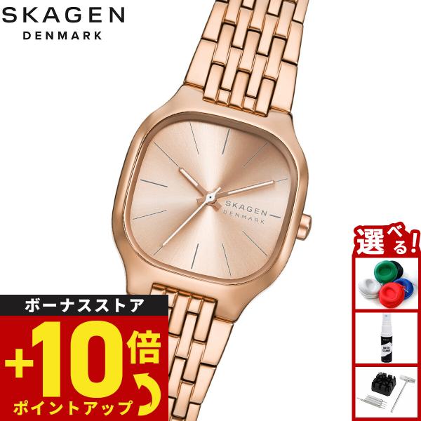 SKAGEN（スカーゲン） 腕時計 MELLEM LILLE 三針 ローズゴールドトーン