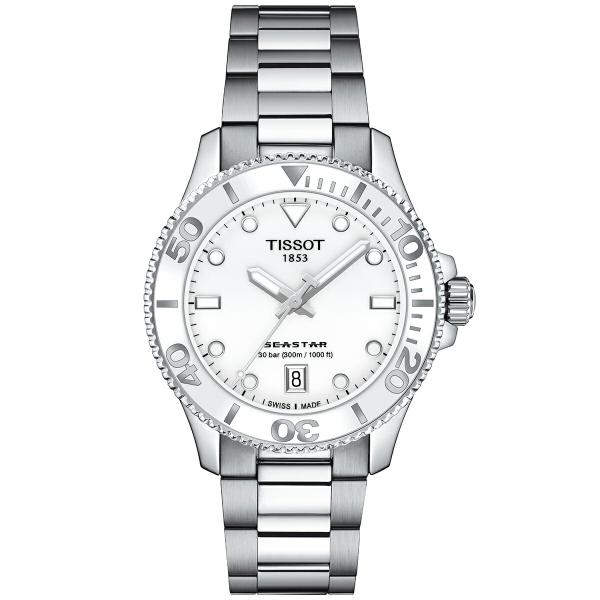 ティソ TISSOT 腕時計 メンズ レディース シースター 1000 クオーツ 36mm T120.210.11.011.00