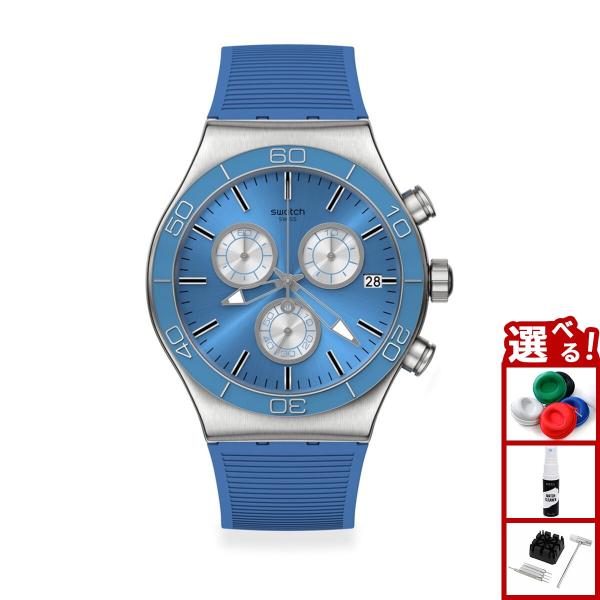 Swatch（スウォッチ） 腕時計 ニューアイロニー クロノ ブルー NEW