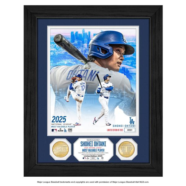 ≪予約販売≫The Highland Mint MLB ドジャース 大谷翔平 2025 NL MVP
