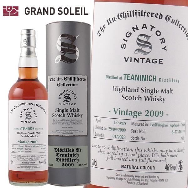 シグナトリー ティーニニック 2009 13年 46% アンチルフィルタード  