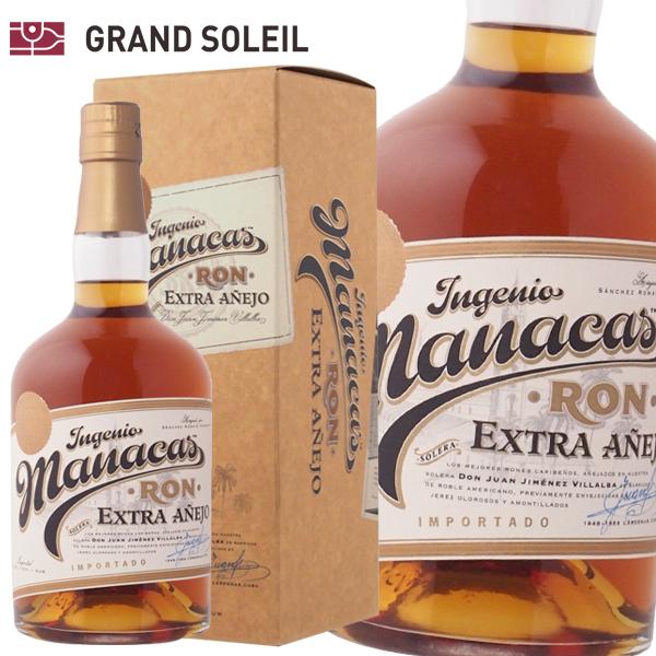 マナカス　エキストラ・アネホ　38％　サンチェス・ロマテ 2年熟成の厳選されたラム(ジャマイカ産とパナマ産)をオロロソとアモンティリャードの樽でソレラシステムを組み、さらに1年の熟成を施しました。ラベルにある“INGENIO”とはインテリジ...