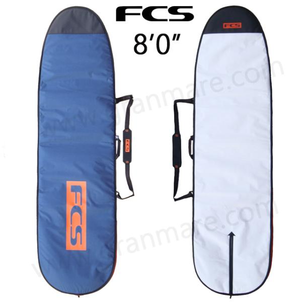 FCSサーフボードケース 青/白 FUN BOARD COVER 8.0 ハードケース】FCS 8'0
