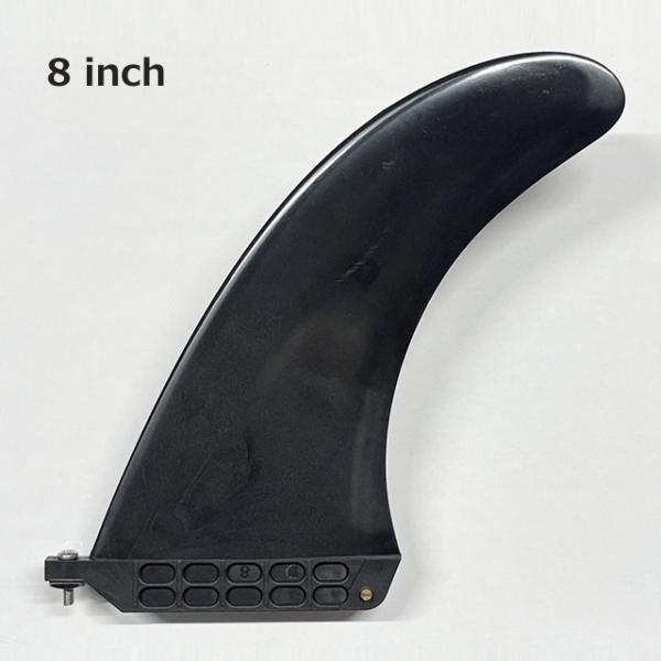 コンポジット(精密なモールド)素材のセンターフィンです。しっかりとした硬さがあり、初心者の方に最適です。ベース幅:13cm高さ:20.6cmカラー:ブラック※ビス、プレート付属