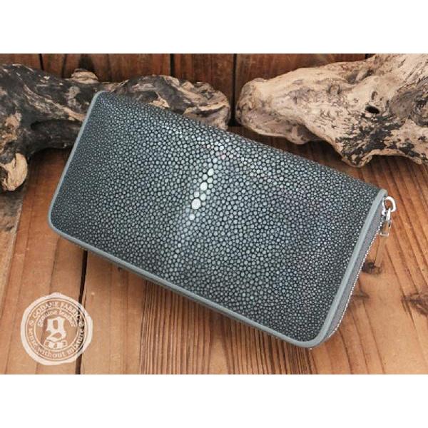 財布 父の日 GODANE ゴダン ガルーシャ革 スティングレー エイ 