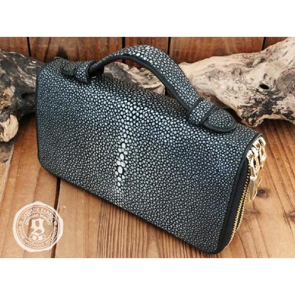 51%オフ 財布 父の日 GODANE ゴダン ガルーシャ革 Galuchatラウンド