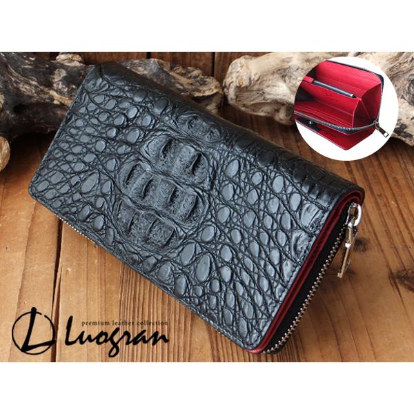 ★新品★ゴダン★8036 ★クロコラウンドファスナー長財布 楽天市場】ゴダン 財布 長財布 GODANE ラウンドファスナー カイマン