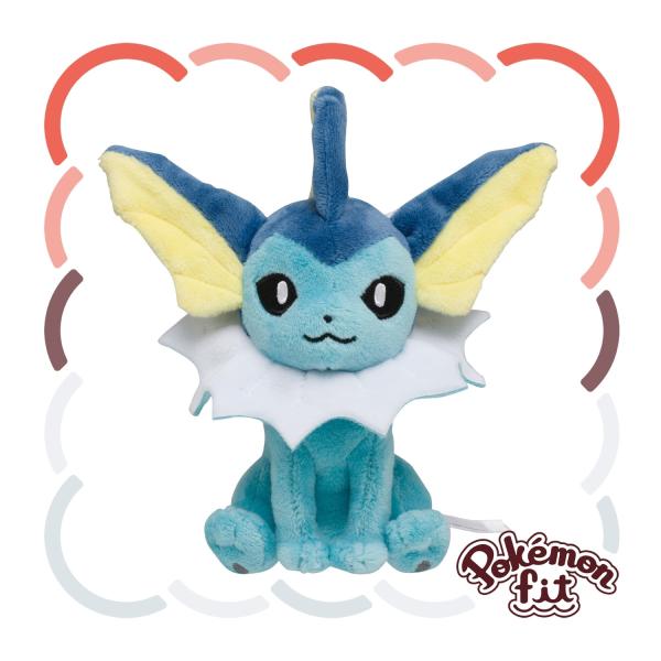 ポケモンセンター　Pokémon time ぬいぐるみ　シャワーズ Pokemon ポケモンセンターオリジナル ぬいぐるみ fit シャワーズ