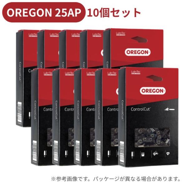 オレゴン ソーチェーン 25AP-60E 10本セット 替刃 カットチェーン OREGON 爆買