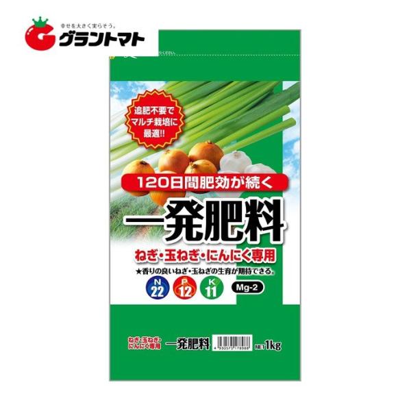 一発肥料 1kg ねぎ・玉ねぎ・にんにく専用 22-12-11-2 セントラル