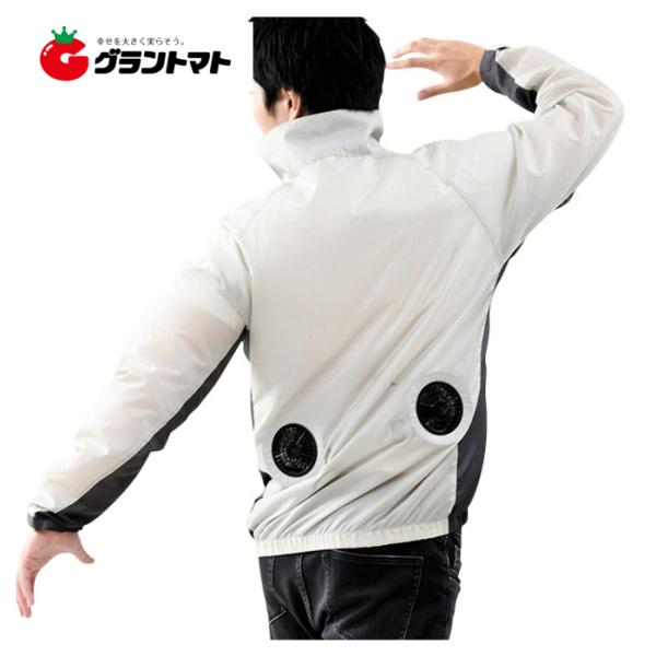 ファン付きウェア KAZEfit AWS2-L Lサイズ 空調服 山善 : グラン