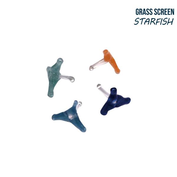 ボングや水パイプと相性の良いガラススクリーンのセットです。スクリーンサイズより一回り大きめの火皿に落として使用します。ガラスパイプやボングなど火皿の幅が広いパイプにご使用ください。※カラーはランダムとなります。【商品詳細】サイズ：長さ10m...